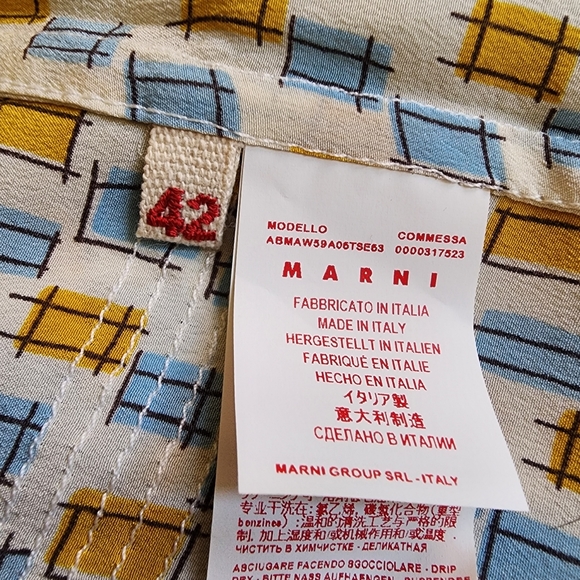 *HP* MARNI 100% Silk sleeveless midi dress - Picture 12 of 14